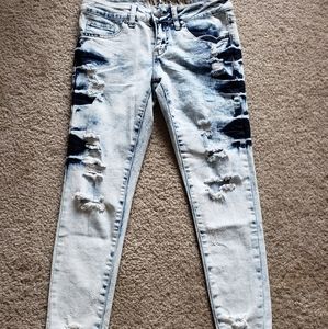 VIP Distressed Jeans- Size 3/4
